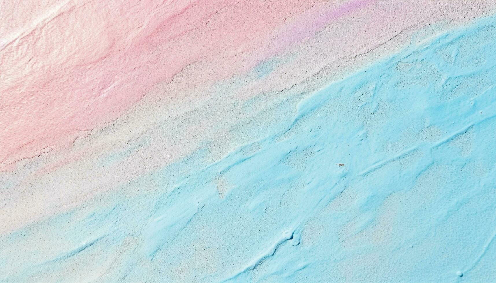 AI generated Abstract blue paint backdrop with multi colored pattern generated by AI photo