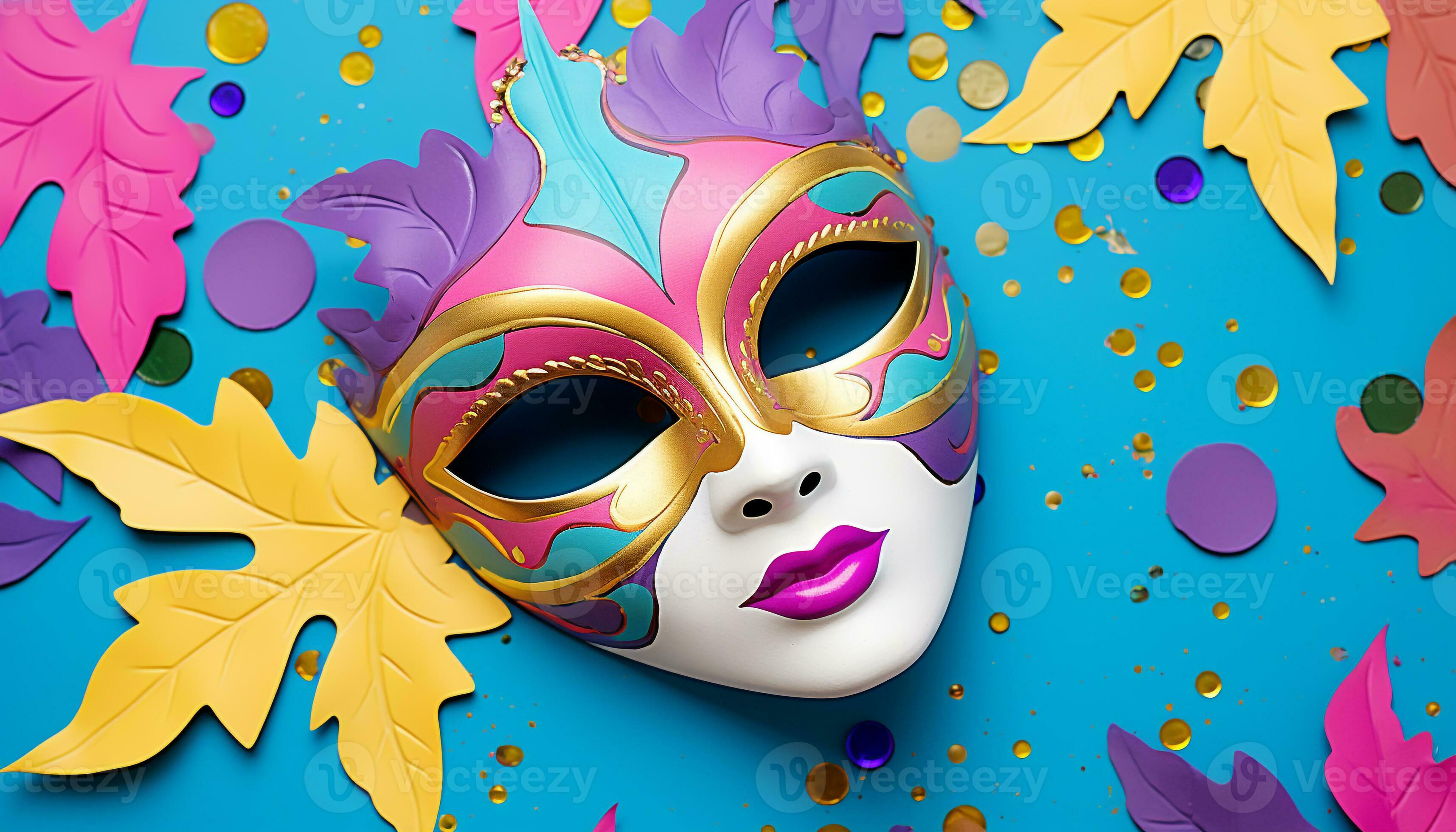 AI generated Celebration costume decoration illustration backgrounds