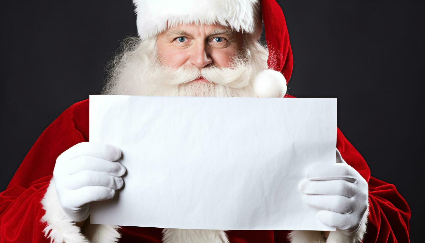 AI generated Senior adult holding a gift, looking at camera generated by AI photo