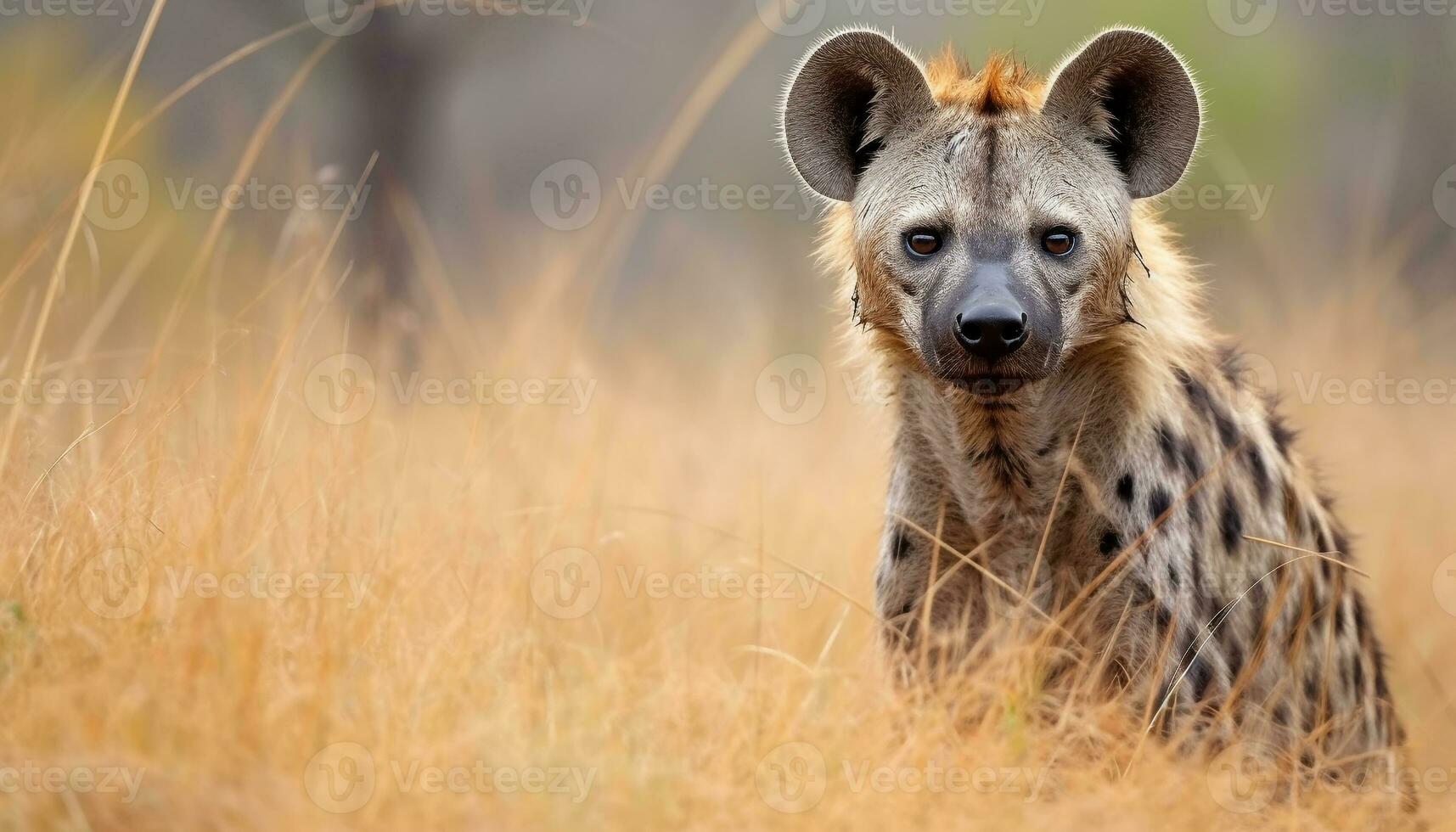 AI generated Majestic cheetah in the African wilderness, looking fierce generated by AI photo