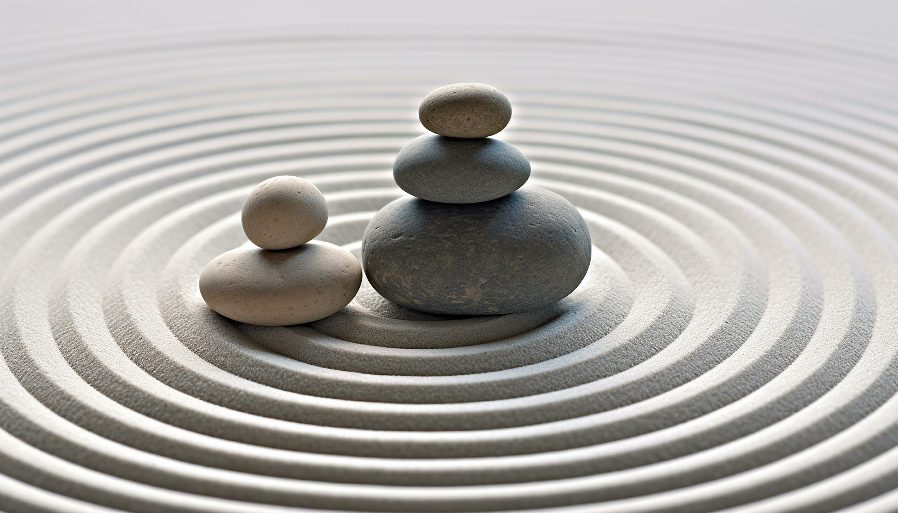 AI generated Stacked stone symbolizes balance and harmony in nature  generated by AI 36221057 Stock Photo at Vecteezy
