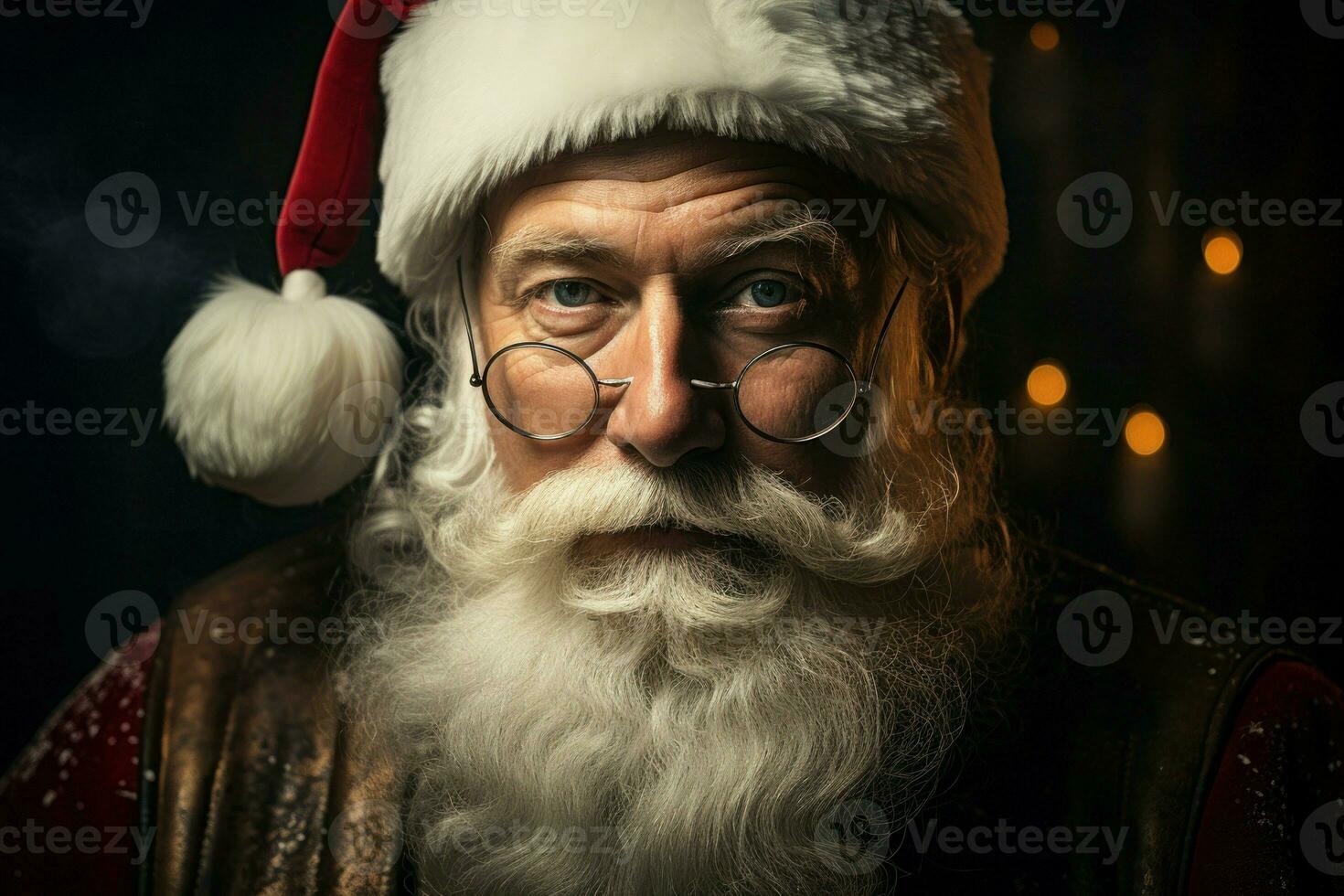 ai generado Papa Noel claus - generativo ai foto