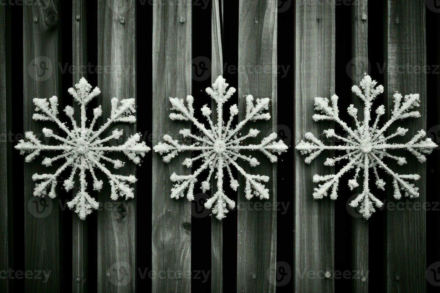 AI generated Snowy Details - Generative AI photo
