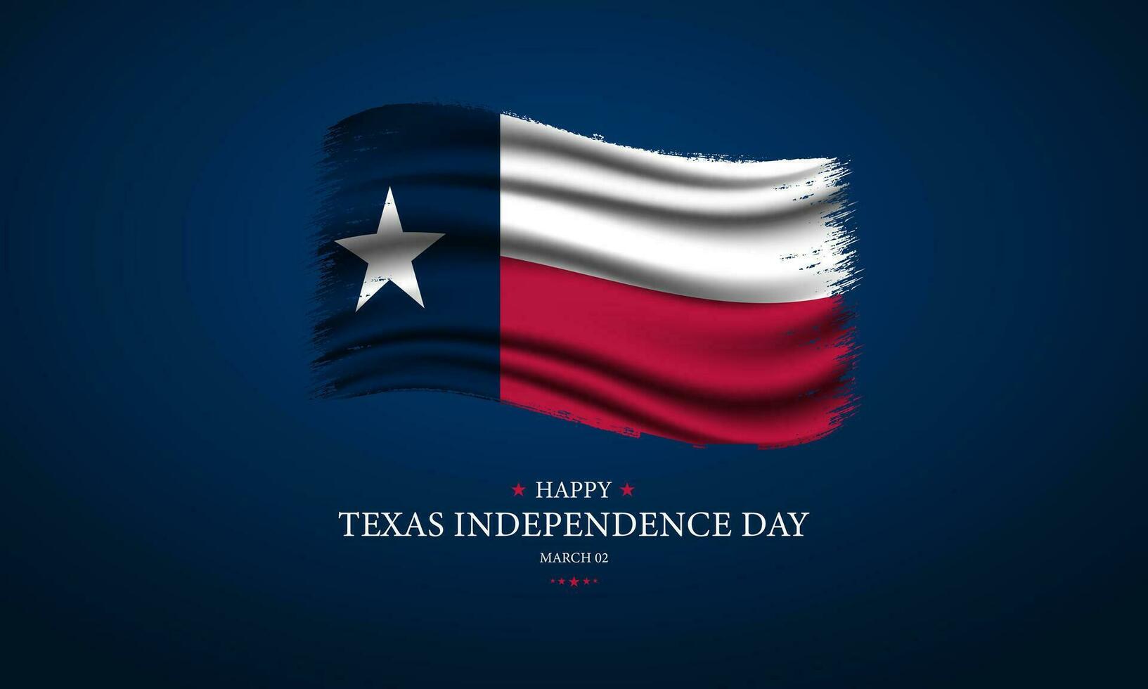 Texas Independence Day Background vector illustration