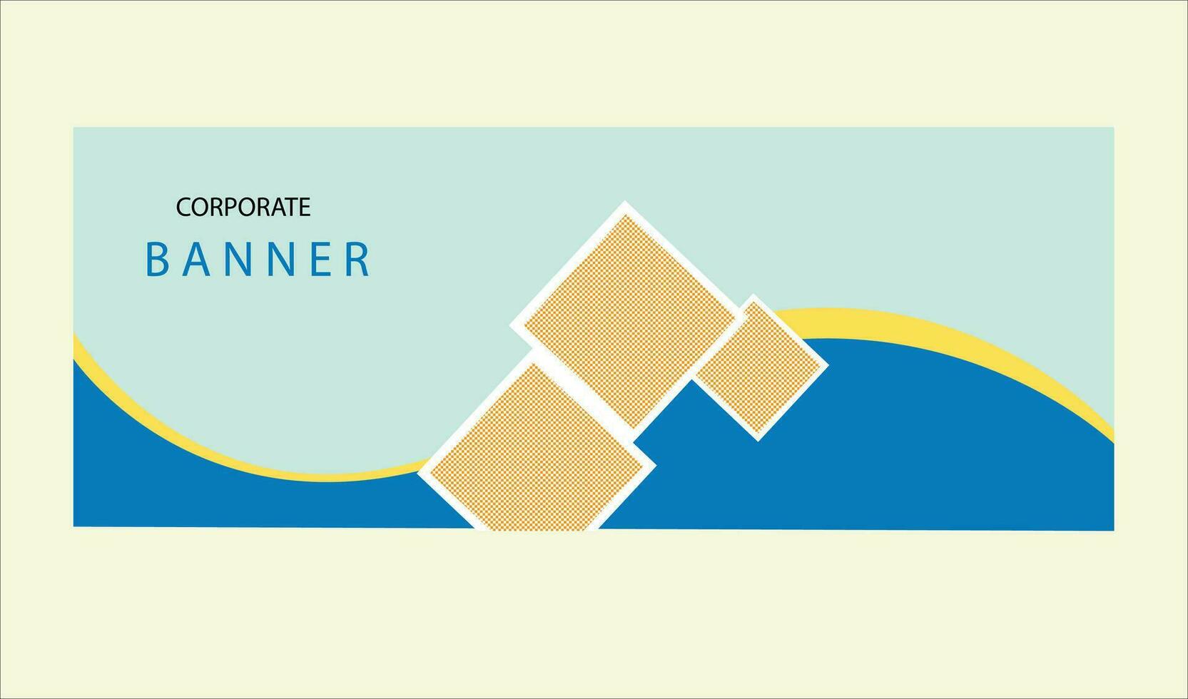 Business web banner design vector