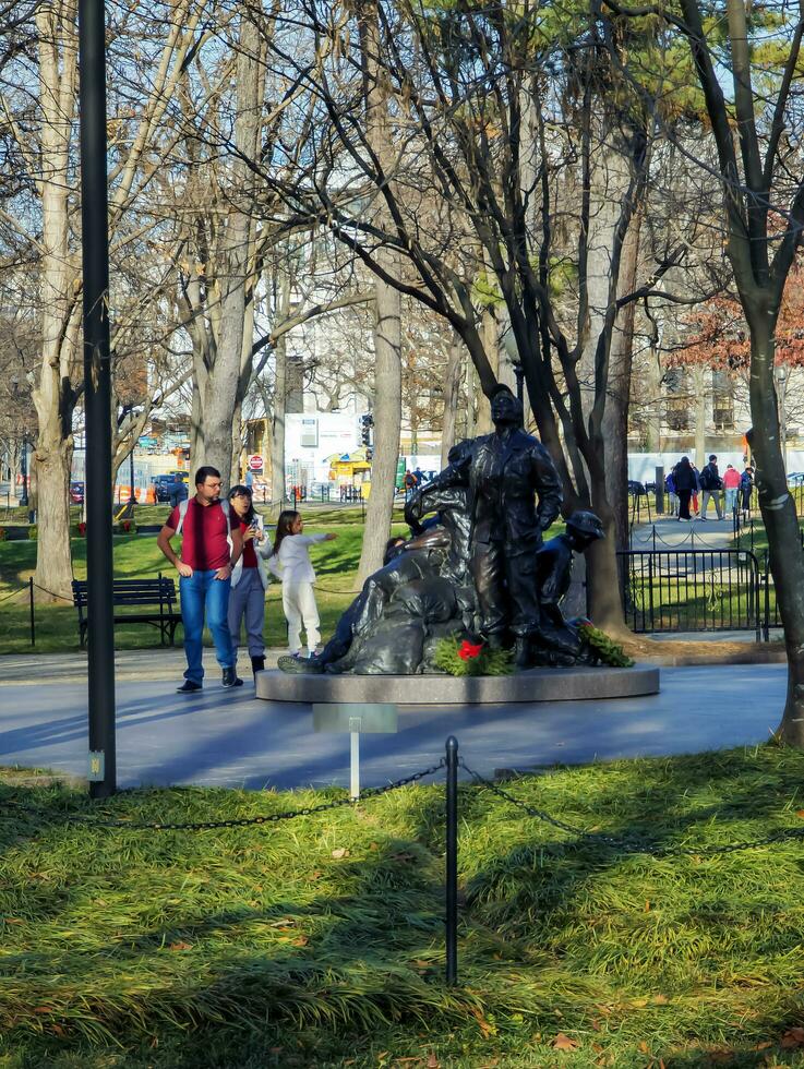 Washington, DC, USA - 12.16.2023 Vietnam Women's Memorial in Washington. photo