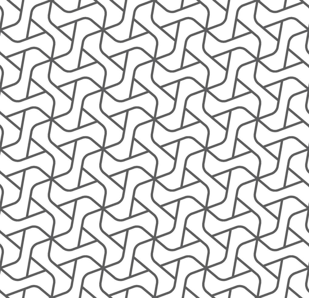 Seamless abstract geometric pattern in a modern style vector