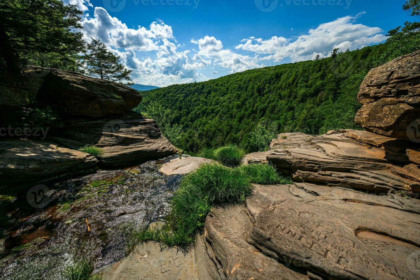 encima el cascada foto