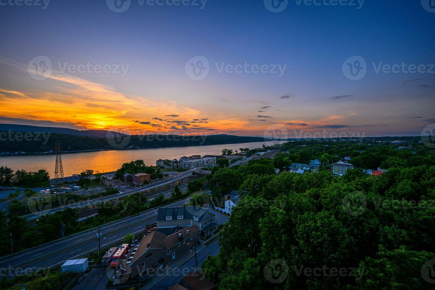 poughkeepsie pasarela terminado el Hudson estado histórico parque foto