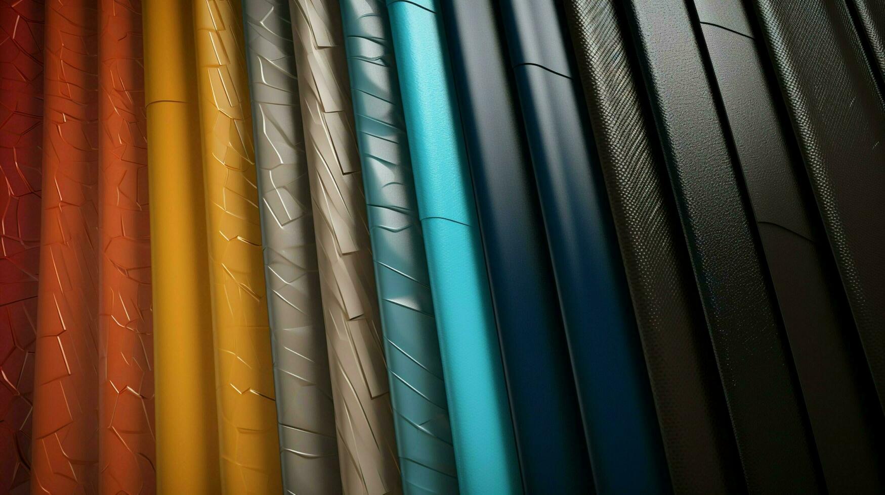 AI generated Plastic Textures background photo