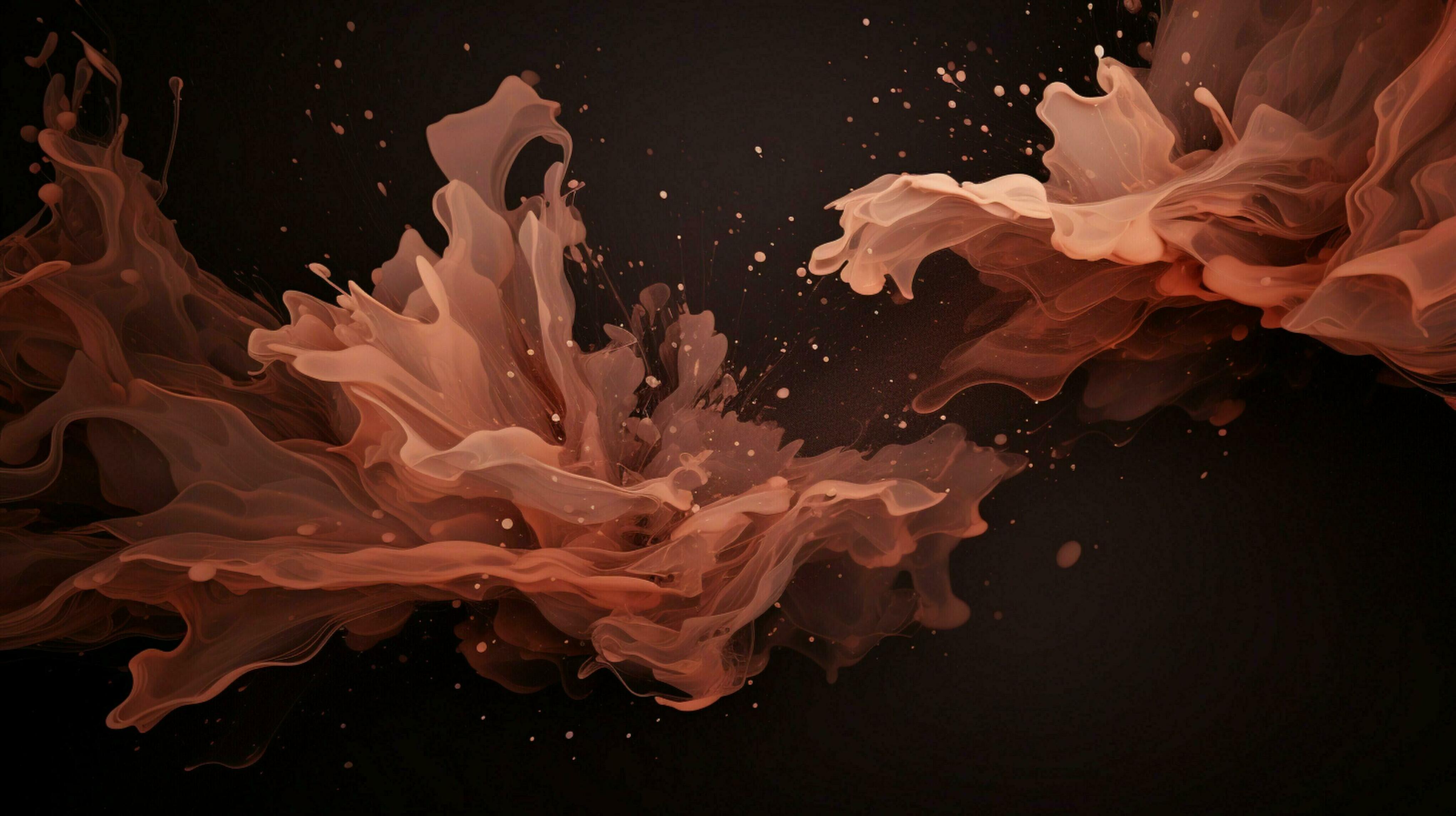 AI generated Mocha color splash background 36225910 Stock Photo at Vecteezy