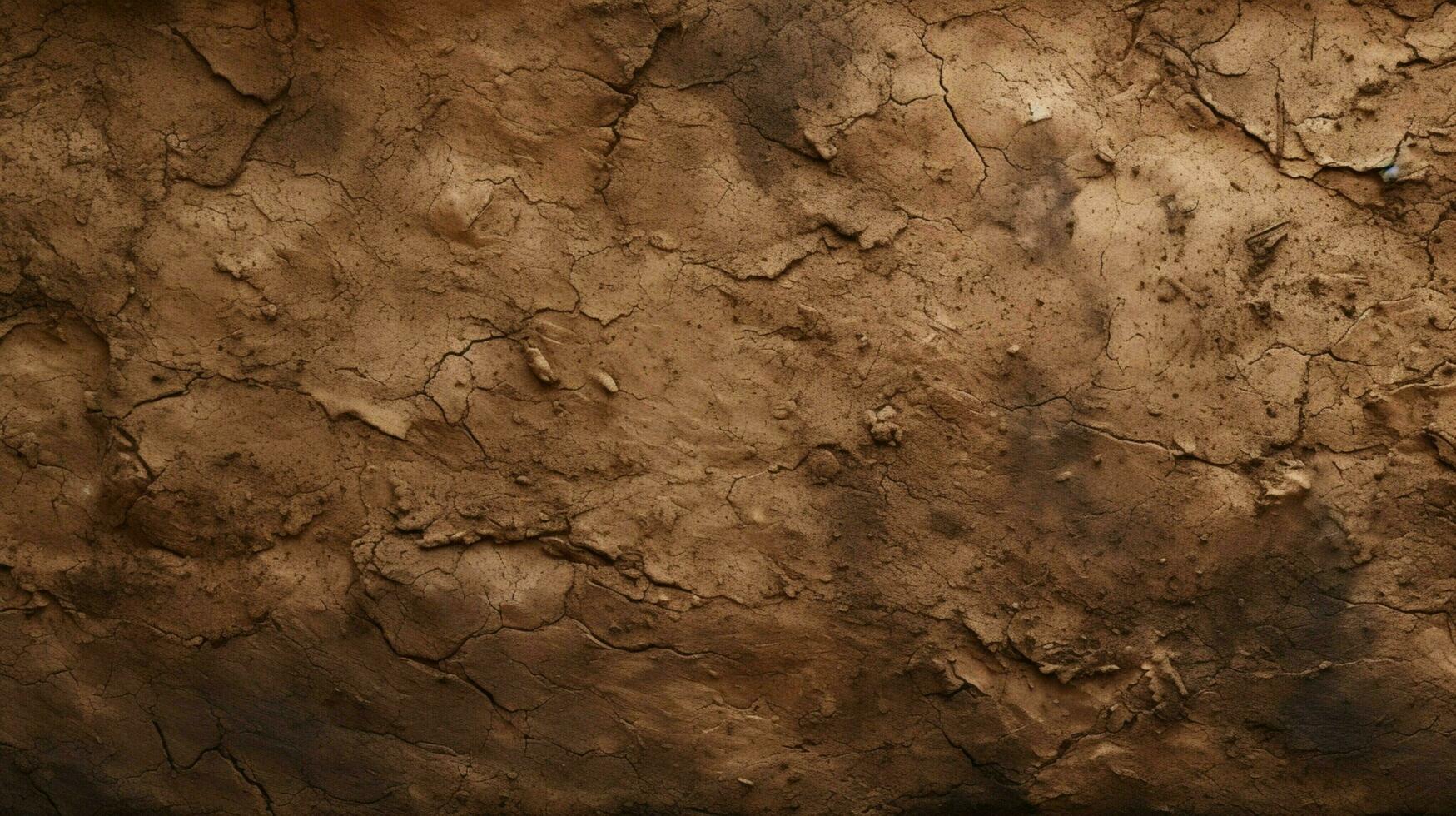 AI generated Mud Textures background photo