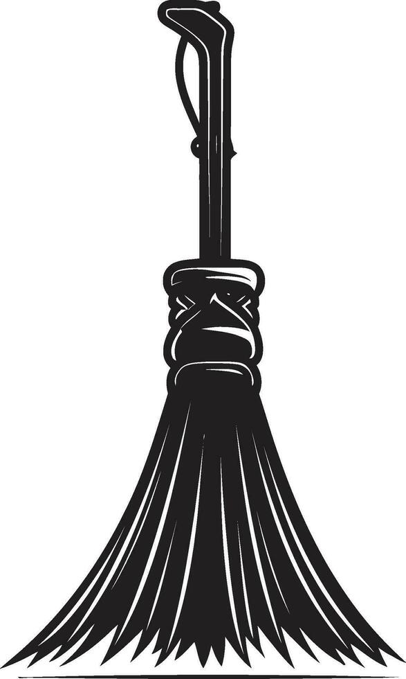 Broomstick Ballet in the Witching HourWitches Broomstick Masquerade vector
