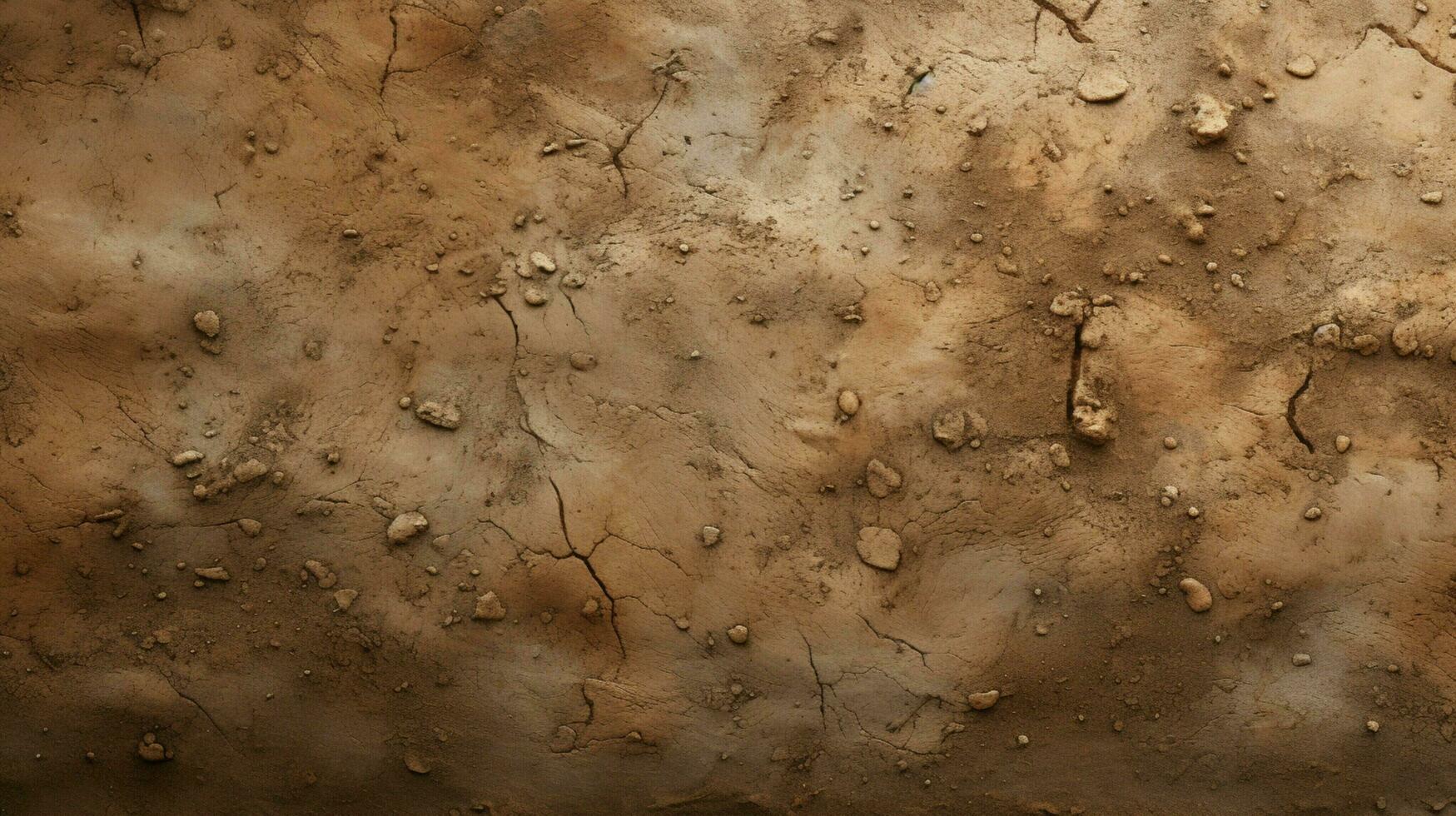 AI generated Mud Textures background photo