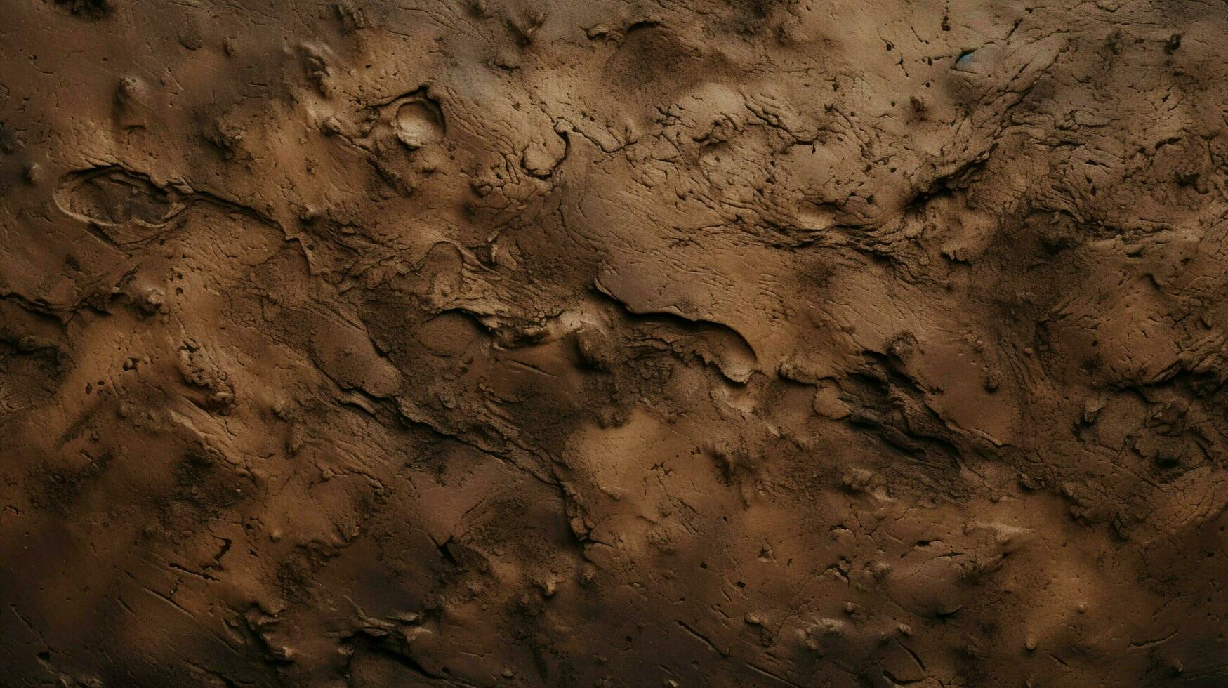 AI generated Mud Textures background photo