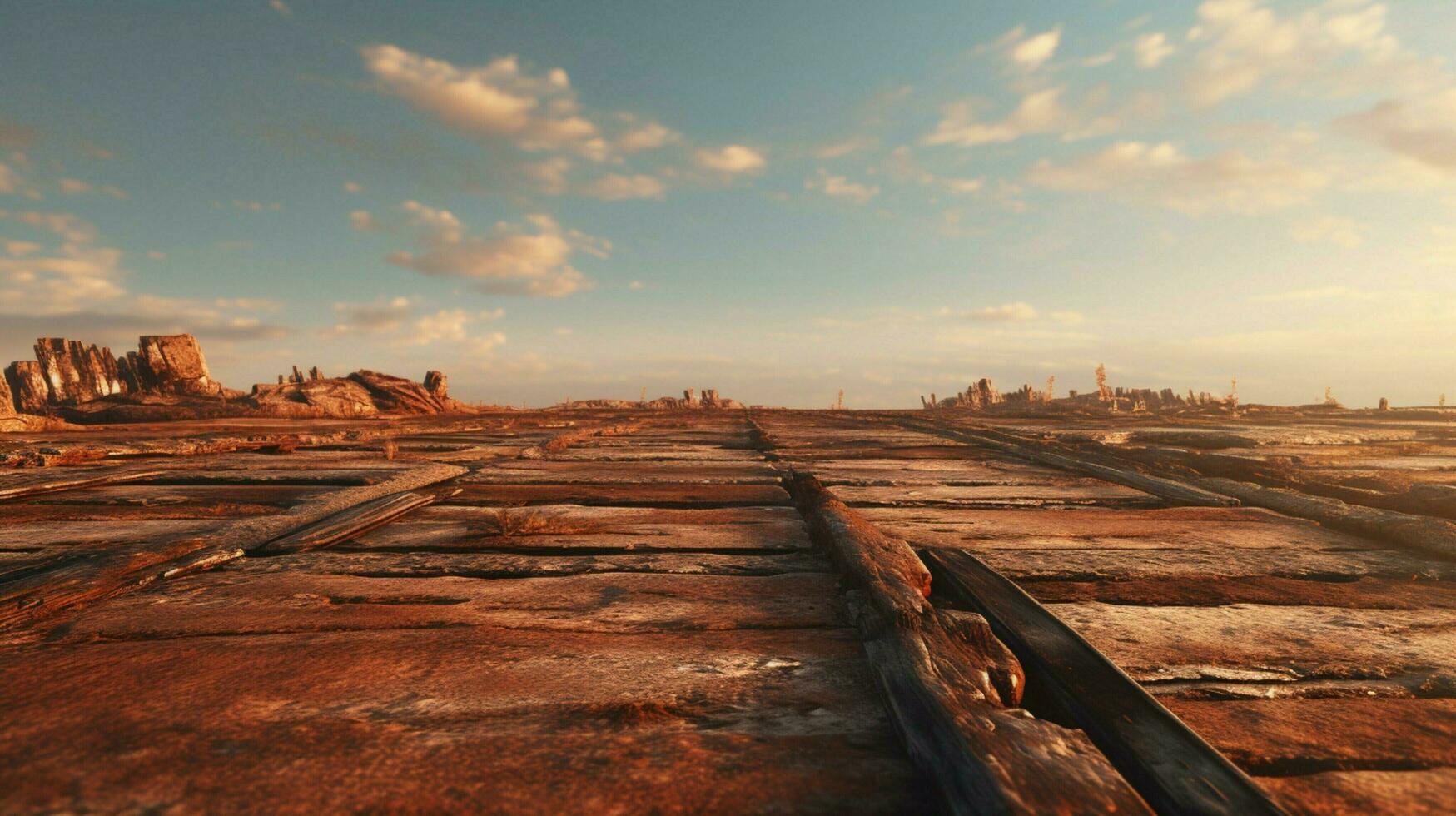 AI generated Rust soft background photo