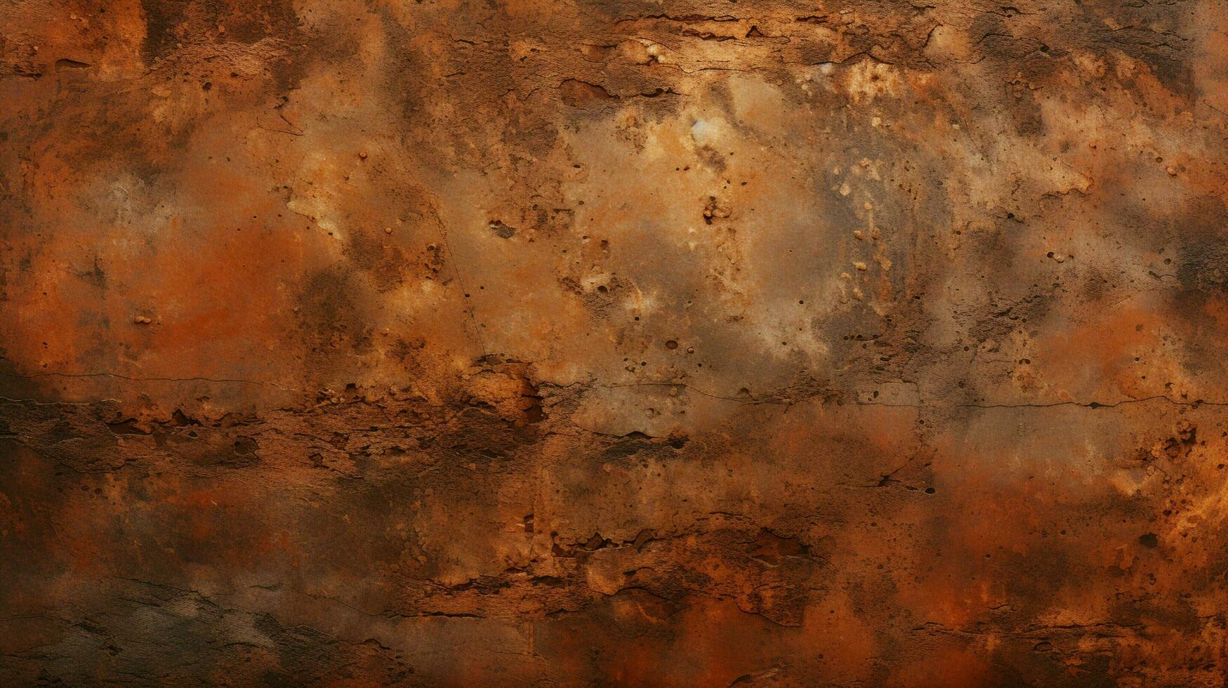 AI generated Rust Textures background photo