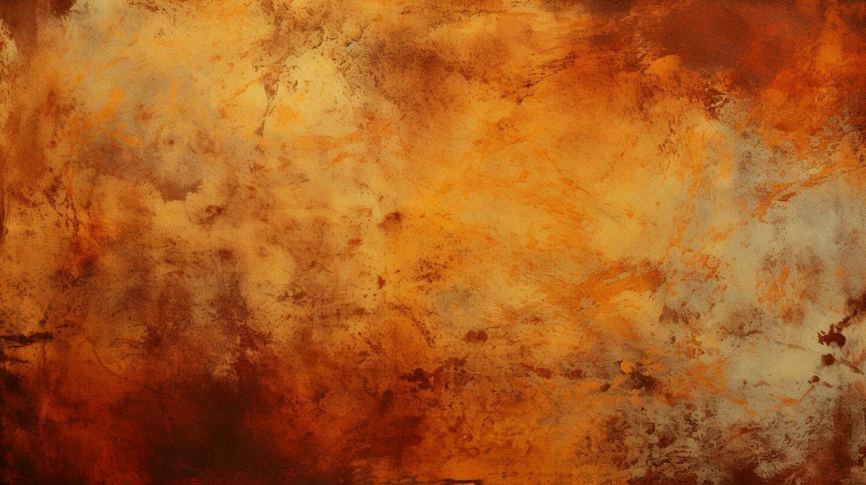 AI generated Rust color splash background photo