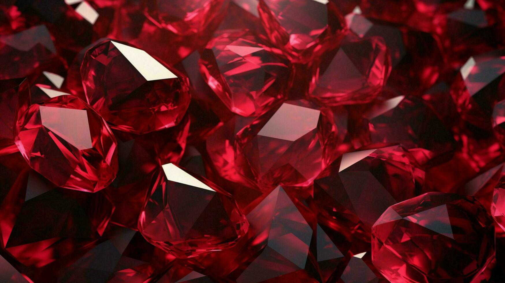 AI generated Ruby hard background photo
