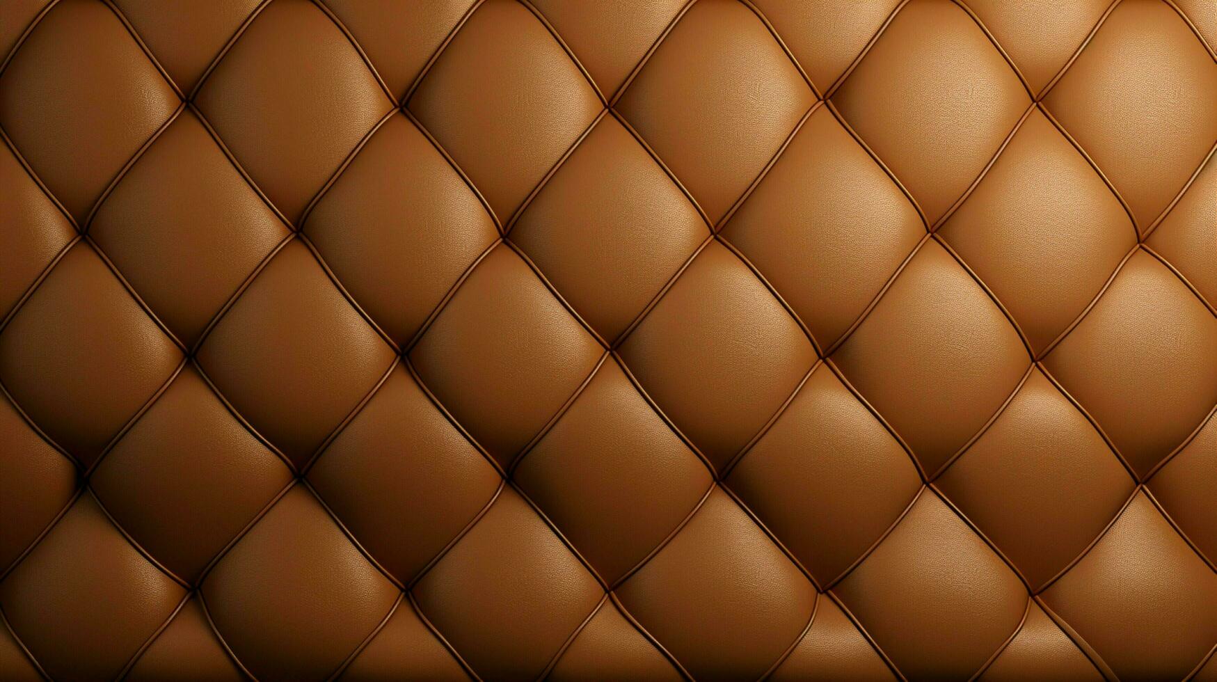 AI generated Quilted Fabric Textures background photo