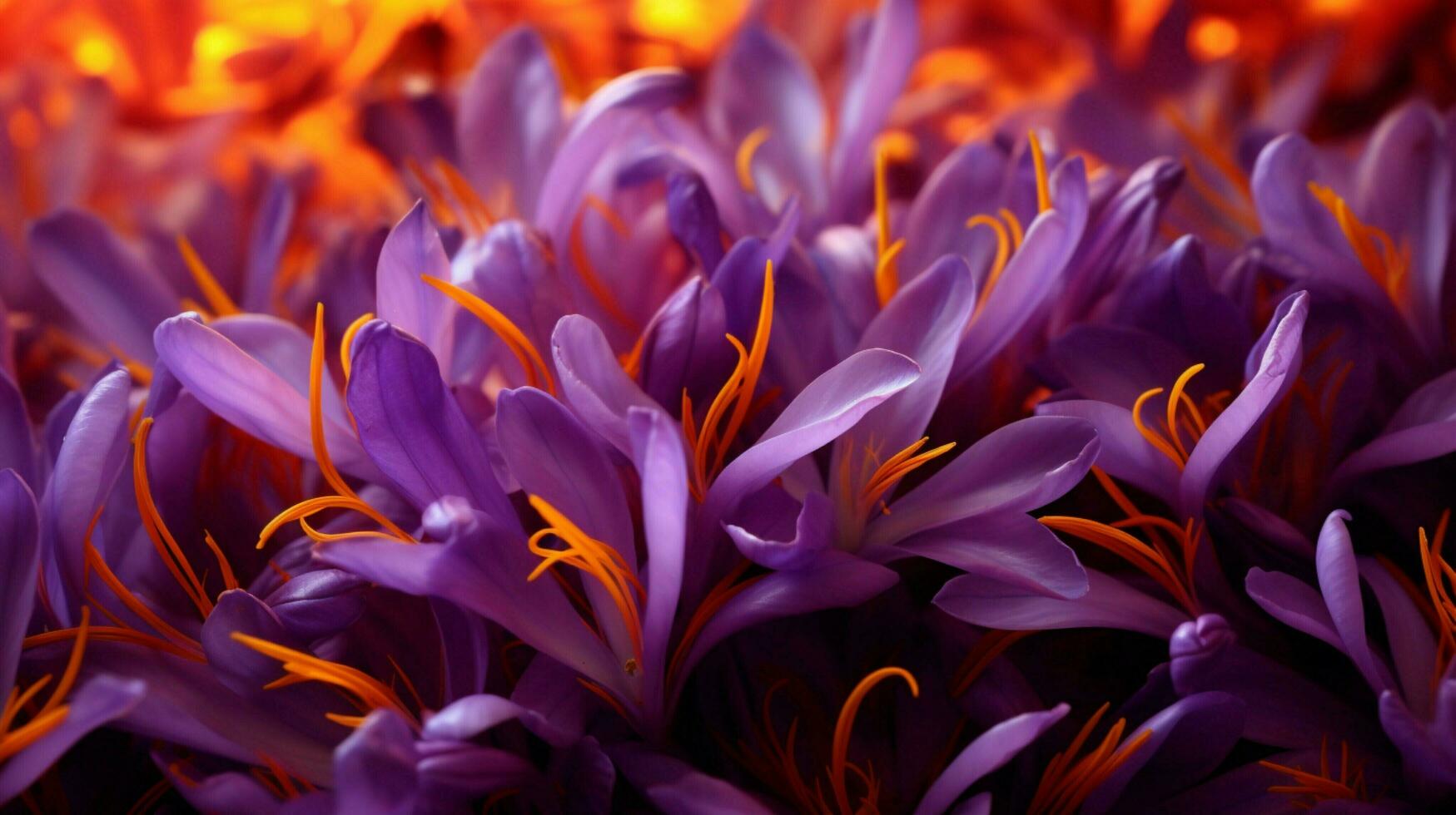 AI generated Saffron background photo