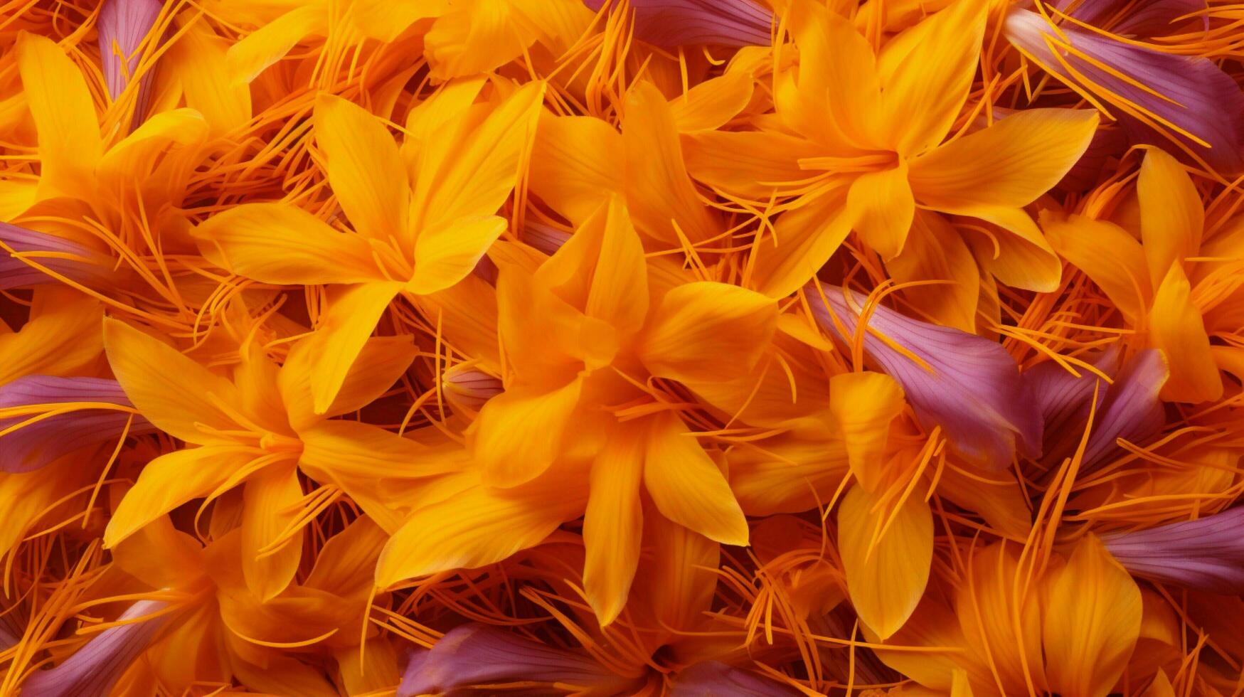 AI generated Saffron background photo