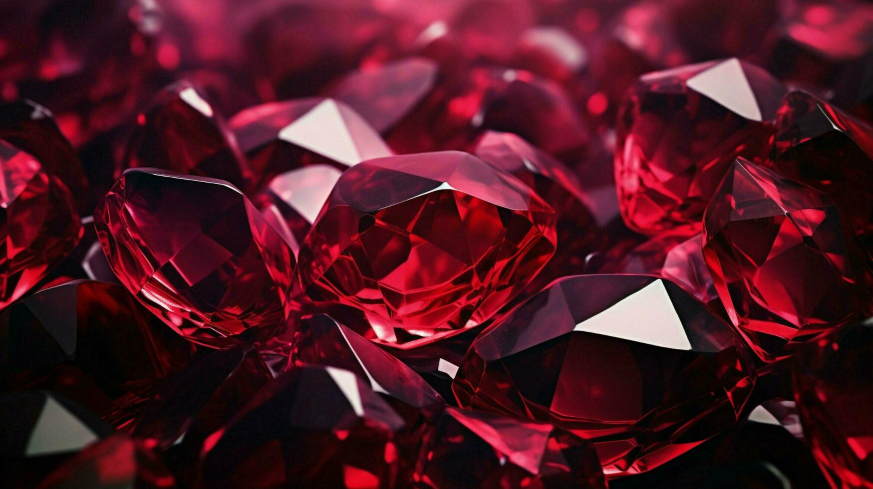 AI generated Ruby high quality background photo