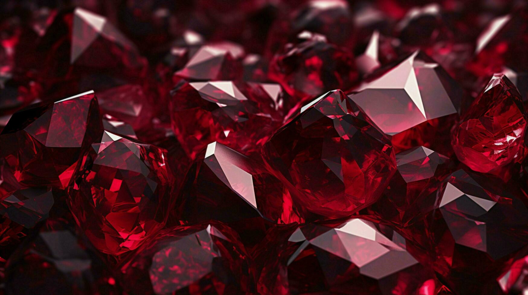 AI generated Ruby high quality background photo