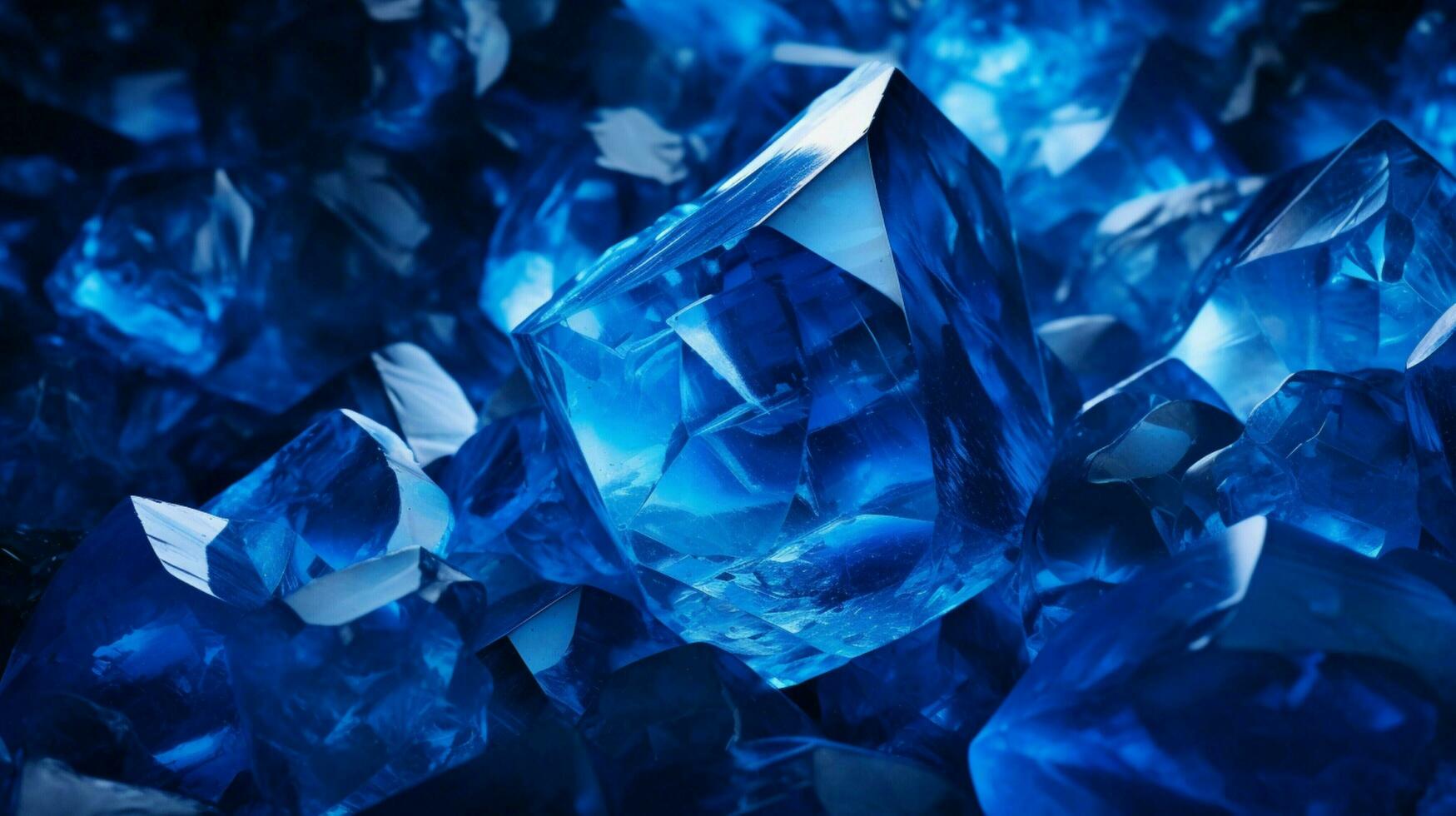 AI generated Sapphire color splash background photo
