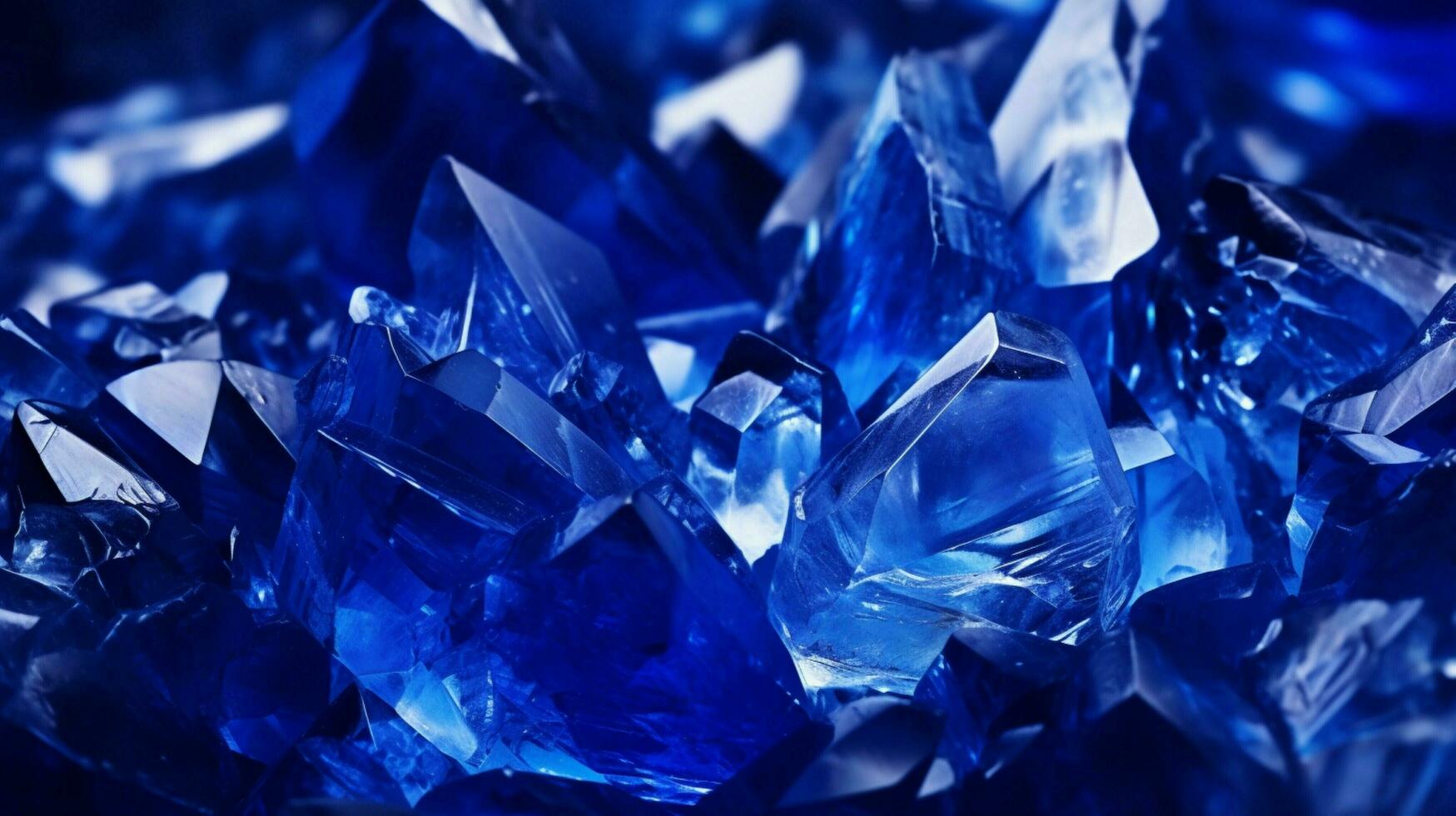 AI generated Sapphire color splash background photo