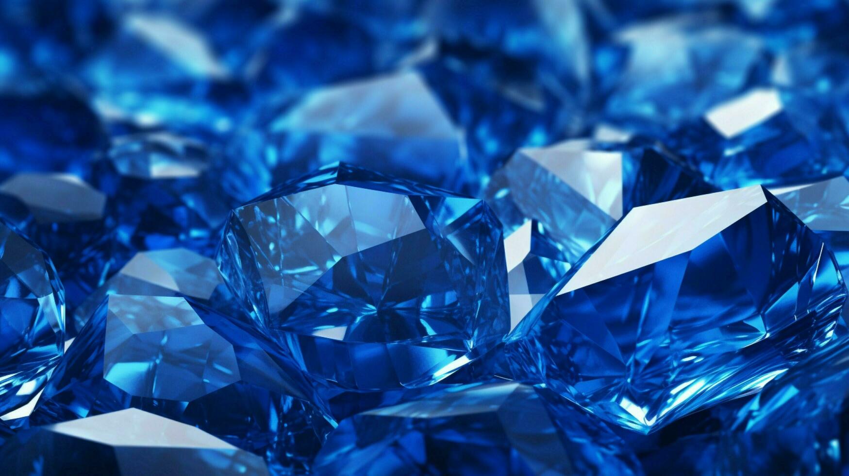 AI generated Sapphire background photo