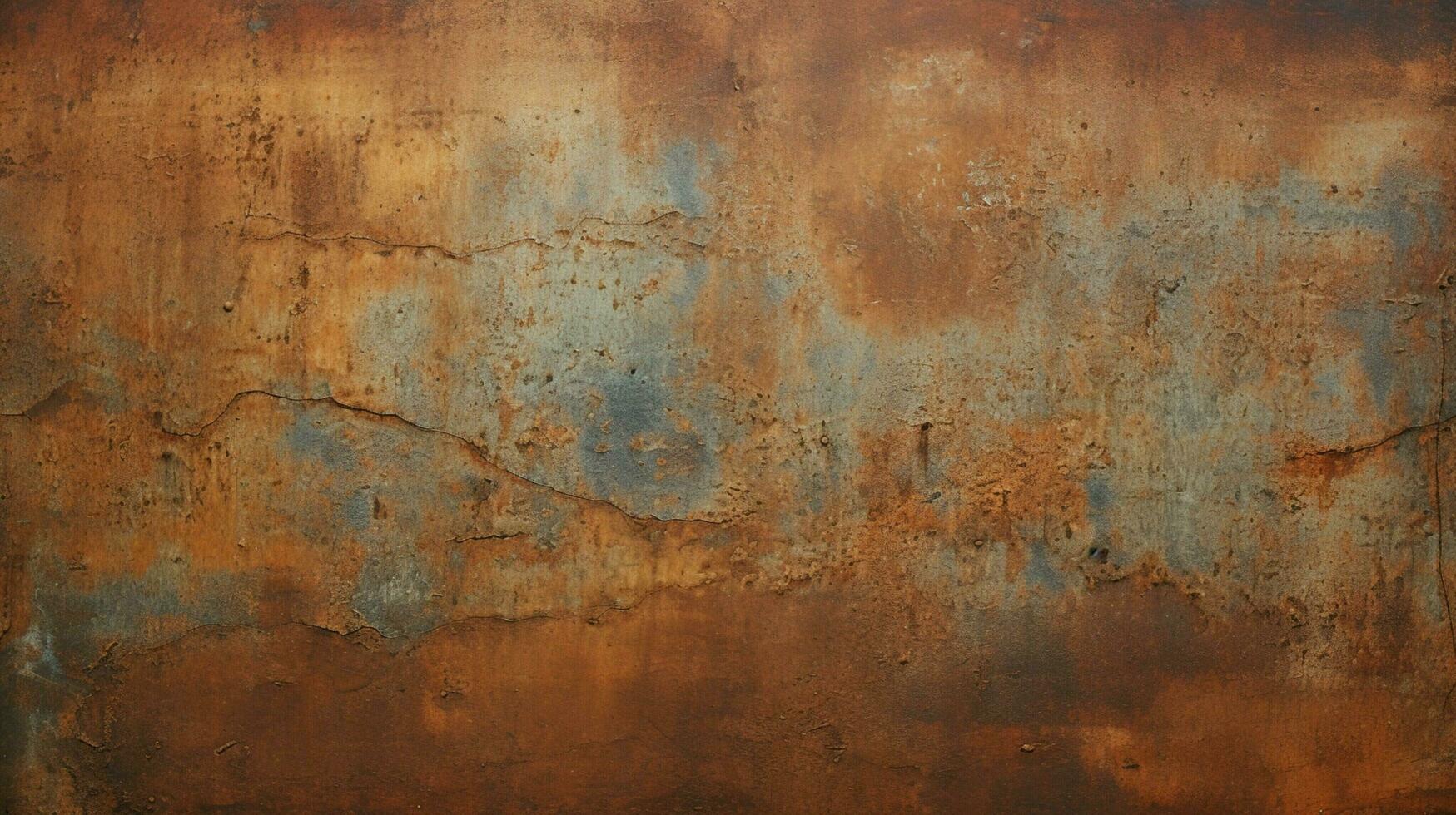 AI generated Rusted Grunge Textures background photo