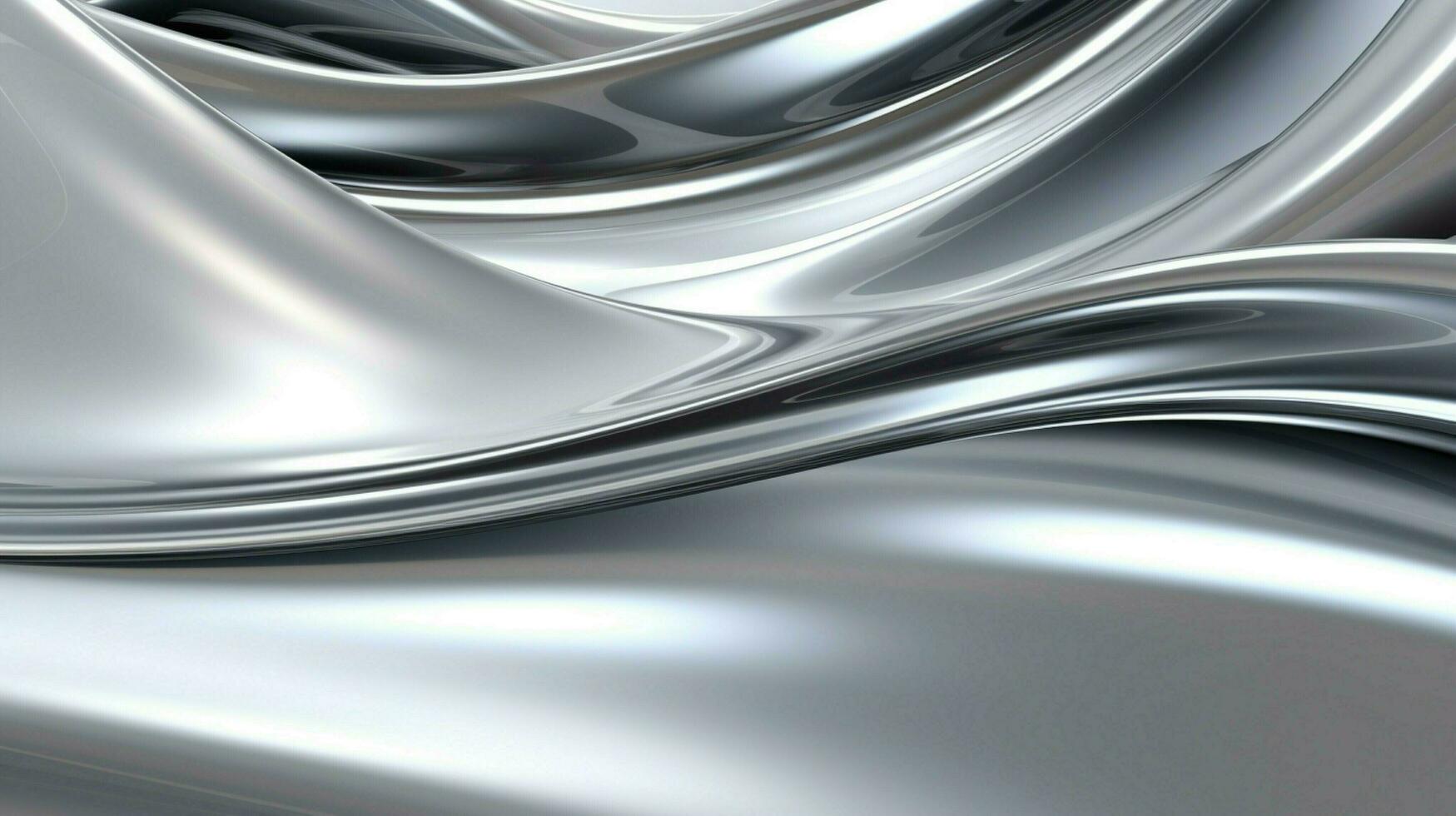 AI generated Silver background photo