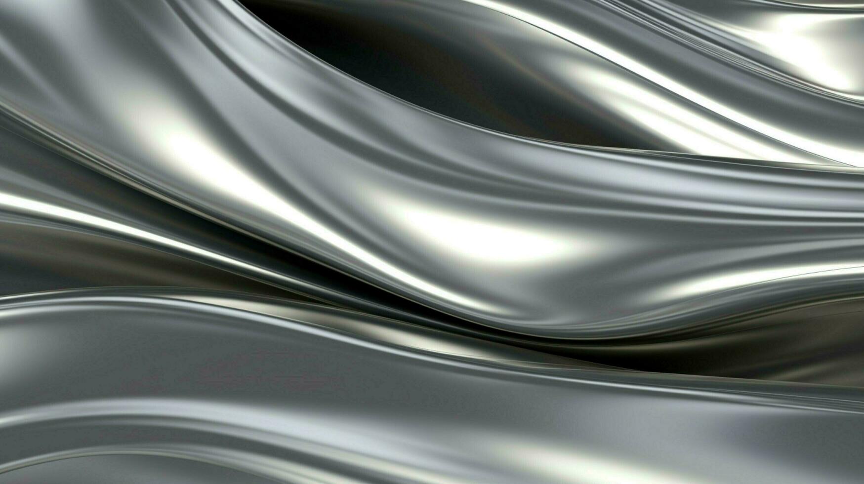 AI generated Silver soft background photo