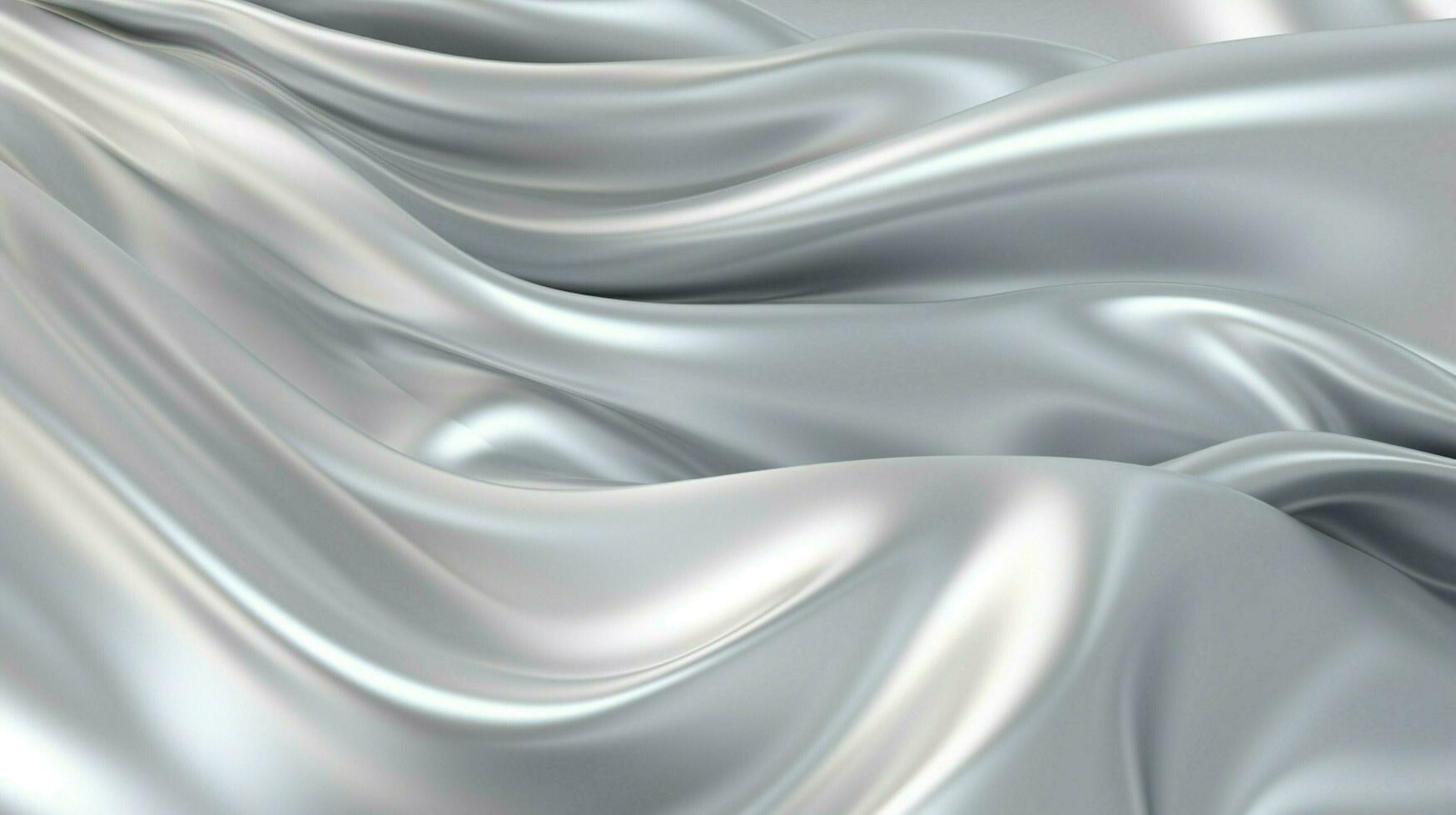 AI generated Silver soft background photo