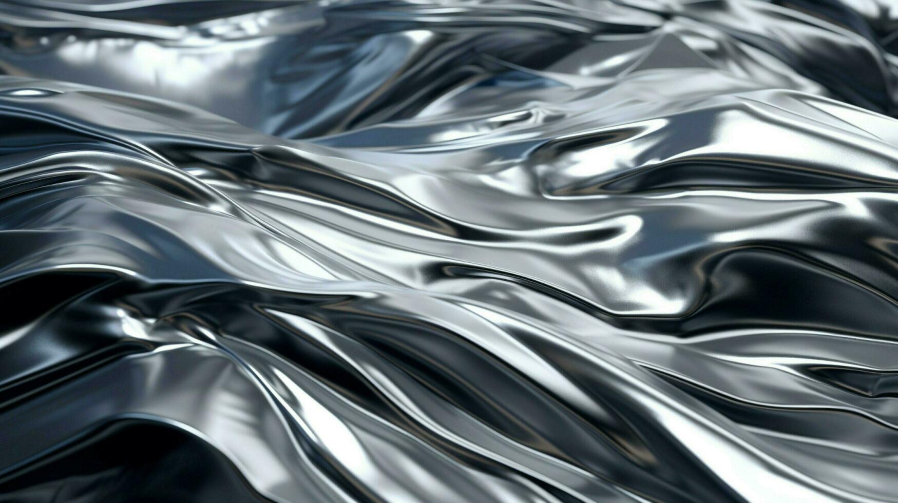 AI generated Silver hard background photo