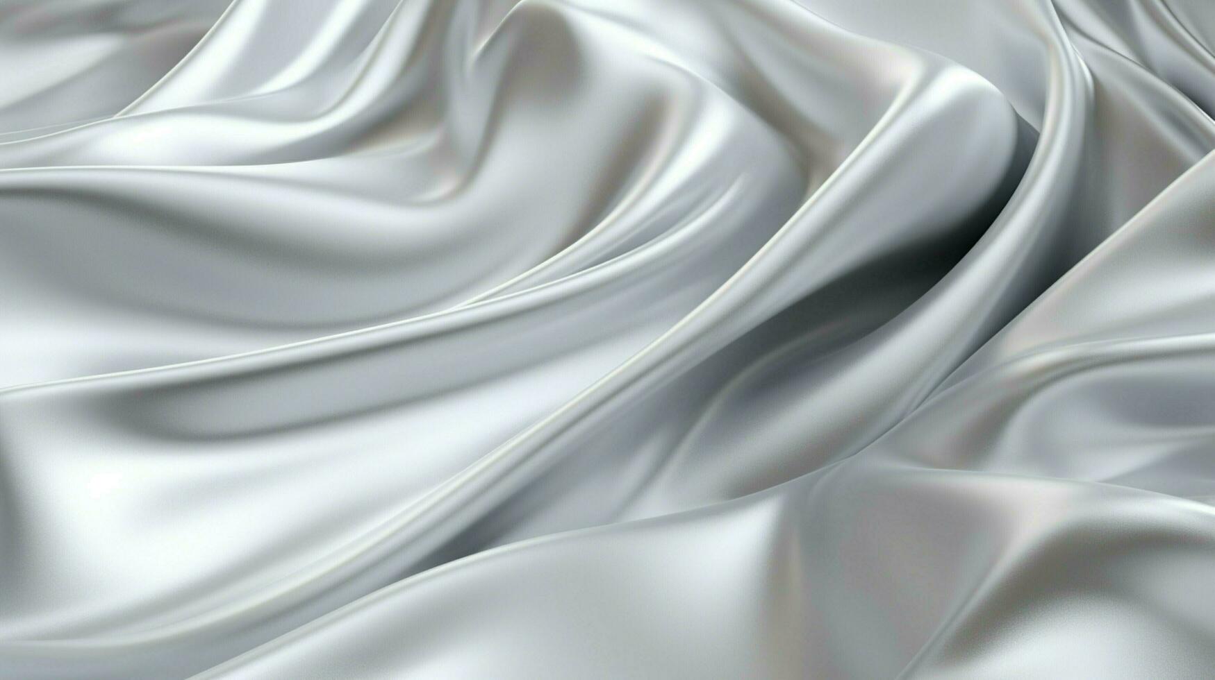 AI generated Silver soft background photo