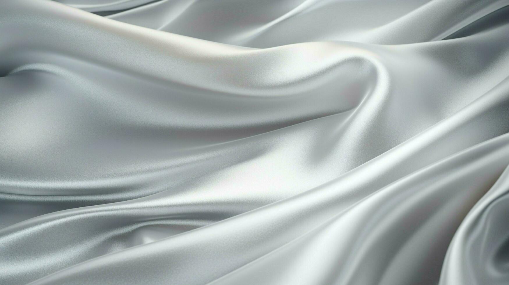 AI generated Silver soft background photo