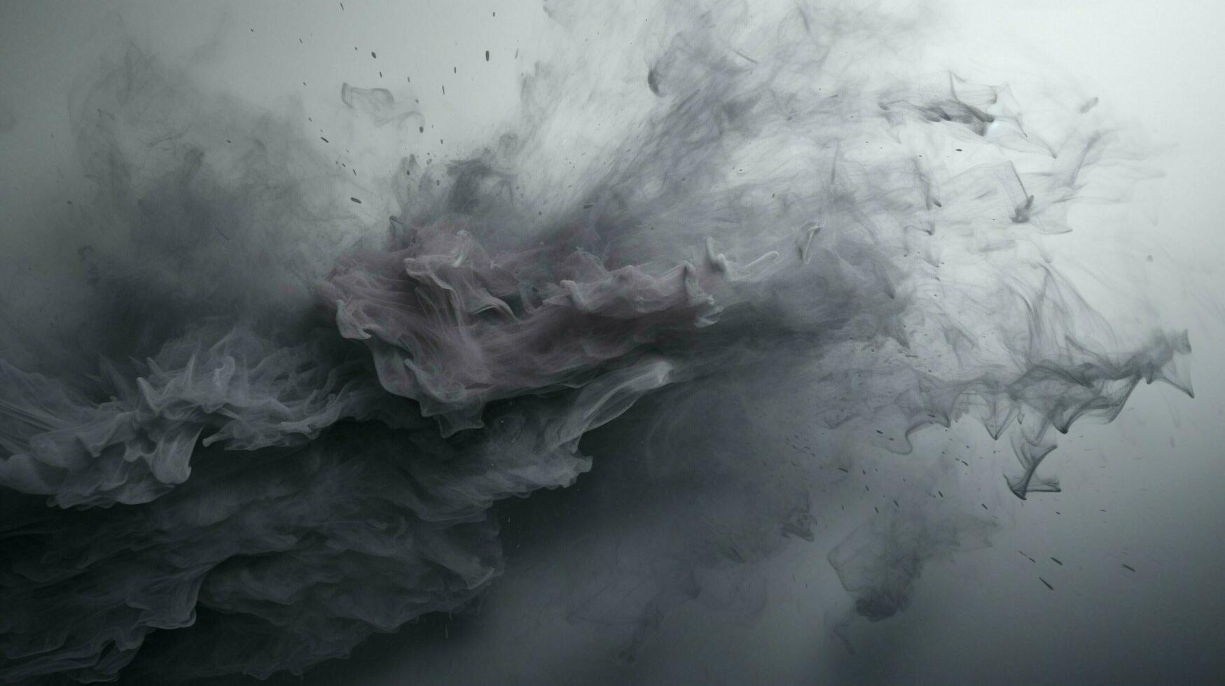 AI generated Grey color splash background photo