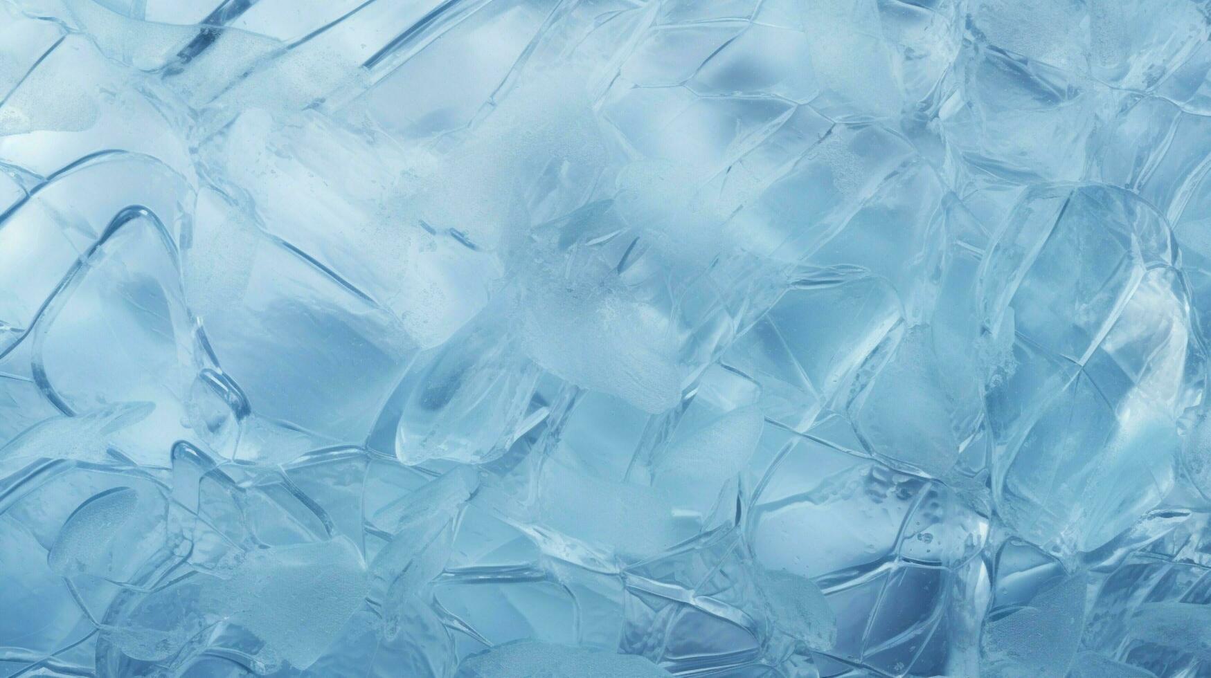 AI generated Ice Textures background photo