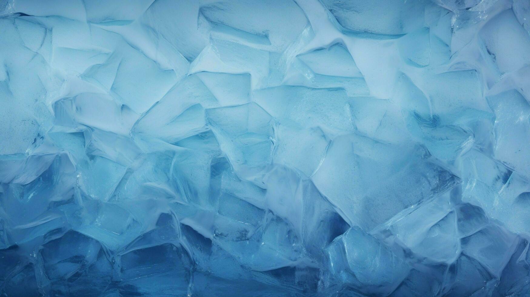 AI generated Ice Textures background photo