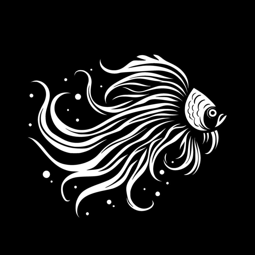 Fish - High Quality Vector Logo - Vector illustration ideal for T-shirt graphic