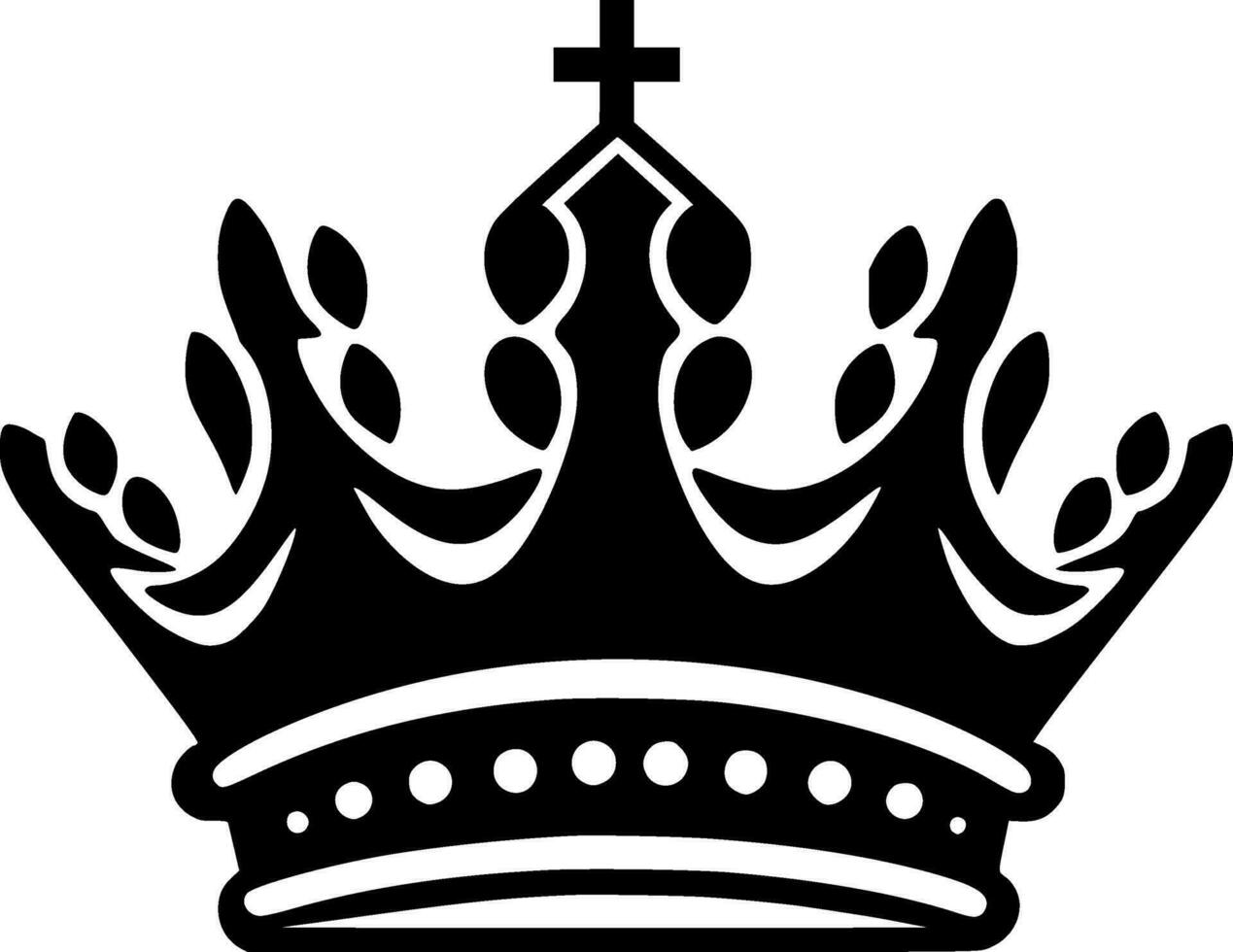 Crown - High Quality Vector Logo - Vector illustration ideal for T-shirt graphic