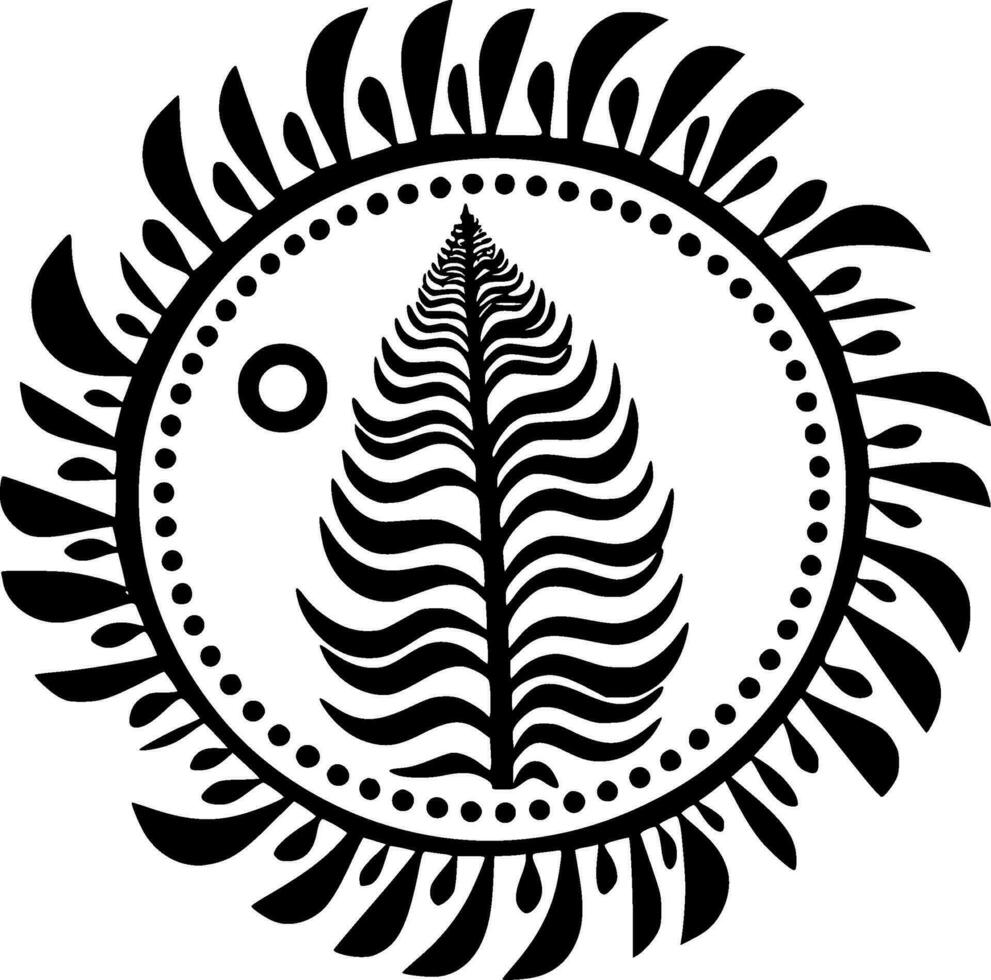 Boho - High Quality Vector Logo - Vector illustration ideal for T-shirt graphic