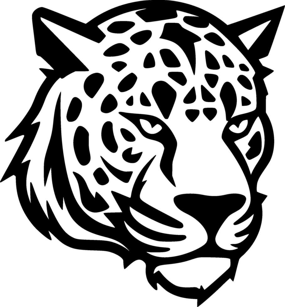 leopardo - alto calidad vector logo - vector ilustración ideal para camiseta gráfico