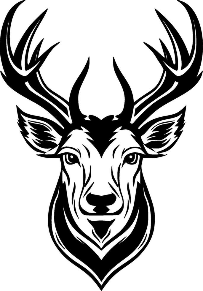 Dear, Minimalist and Simple Silhouette - Vector illustration