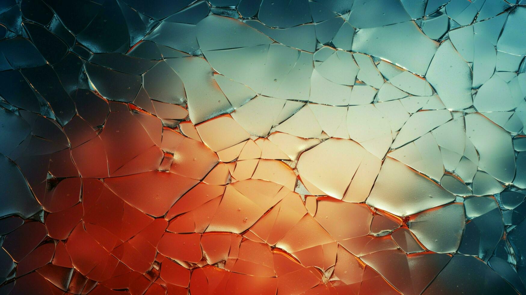 AI generated Glass Textures background photo
