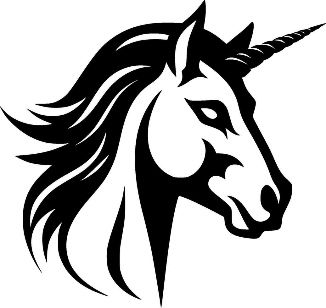 Unicorn - High Quality Vector Logo - Vector illustration ideal for T-shirt graphic