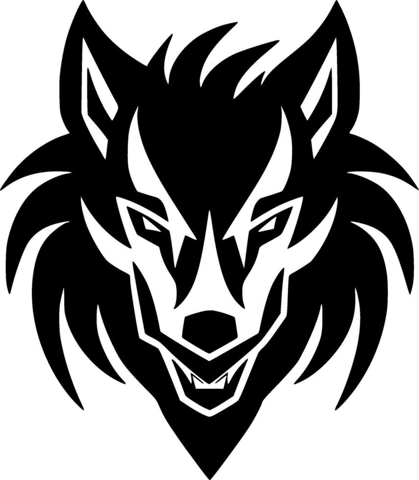 lobo - alto calidad vector logo - vector ilustración ideal para camiseta gráfico