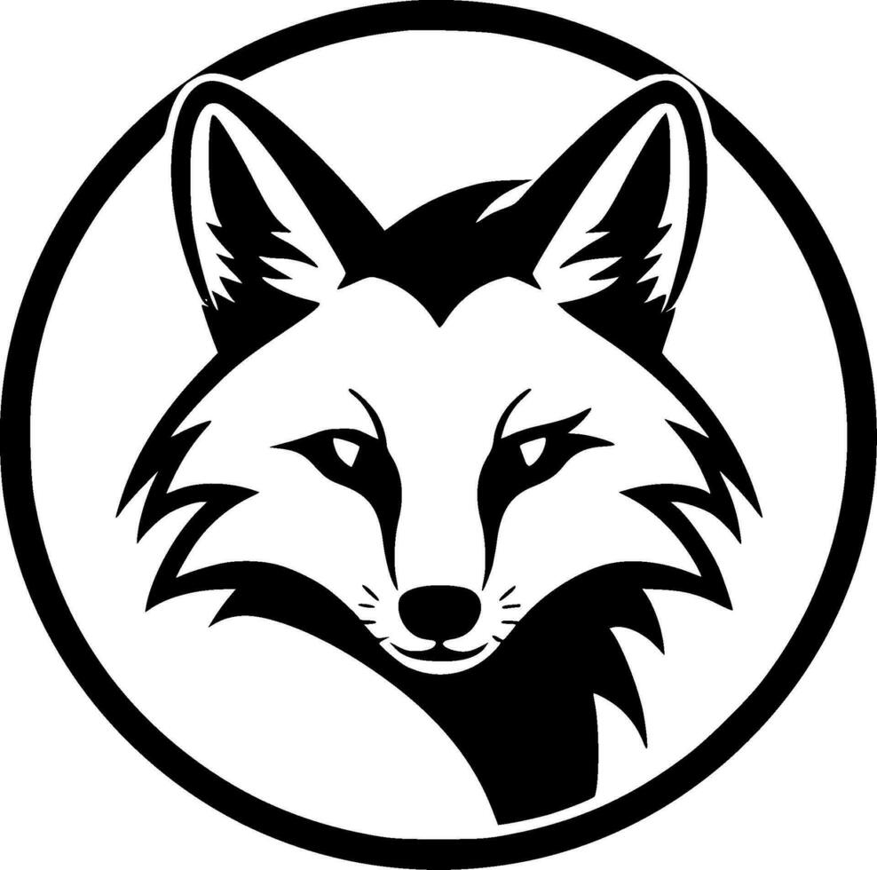 Fox - High Quality Vector Logo - Vector illustration ideal for T-shirt graphic